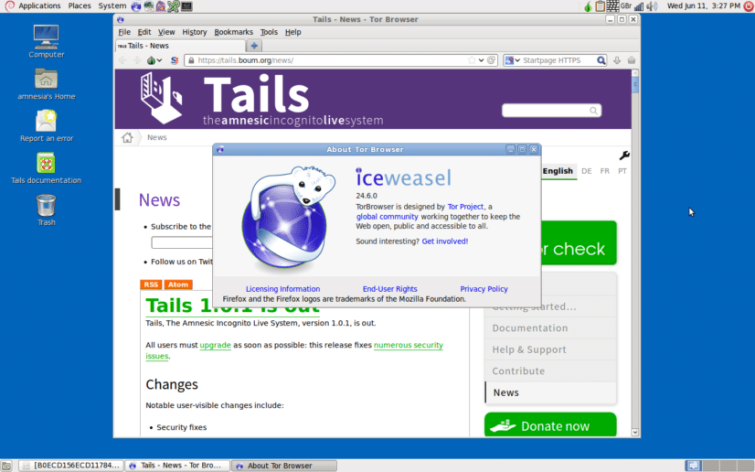 Tails Linux OS