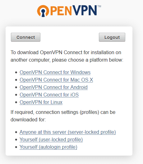 Openvpn config file example