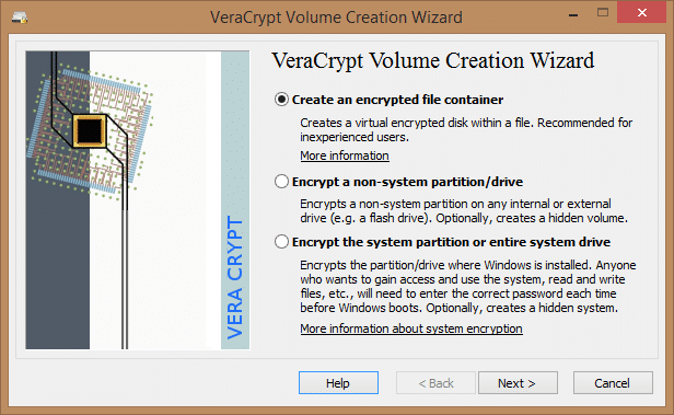 how to use veracrypt to encrypt a folder