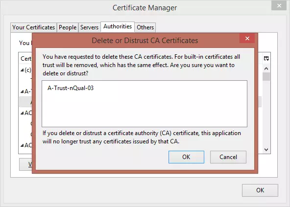 Firefox root certs 2