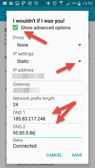 DNS Android 3