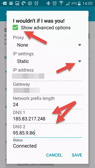 DNS Android 3