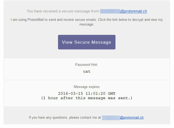 protonmail change email address