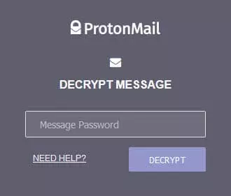 ProtonMail recive secure email 2 ProtonMail recive secure email 2