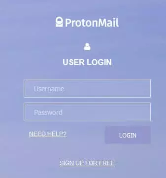 ProtonMail sign-in 1 ProtonMail sign-in 1