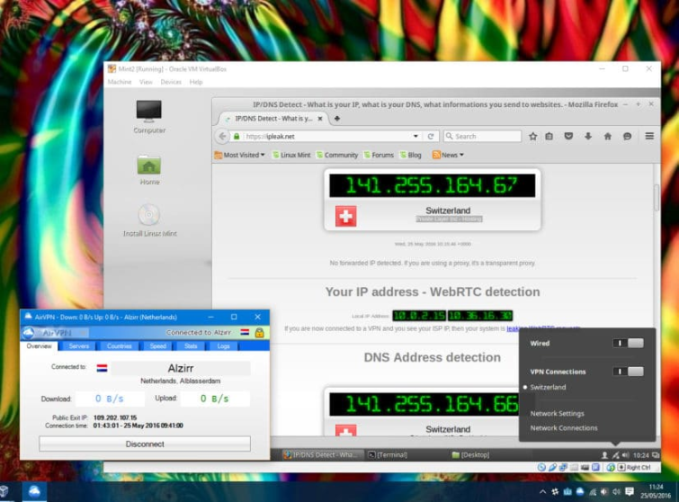 Chaining VPN servers