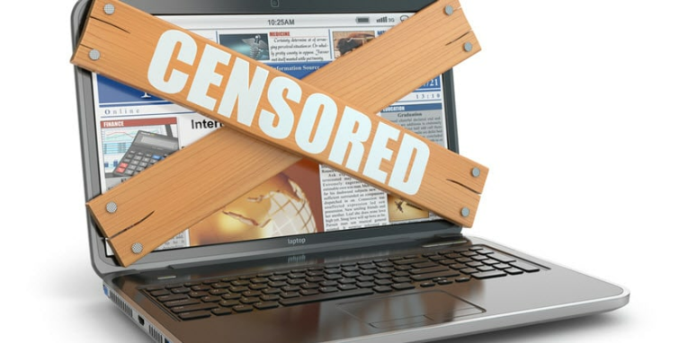 Internet censurado