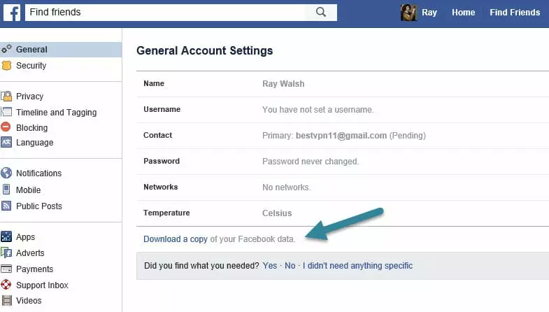 How to delete facebook