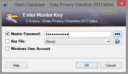 Secure Password Manager KeePass