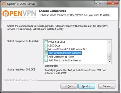 openvpn tap