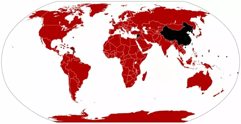 A map of Netflix coverage
