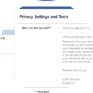 Facebook Privacy Settings and Tools