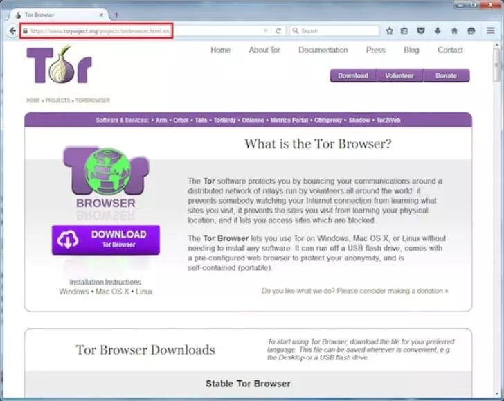 Tor Browser Bundle Download