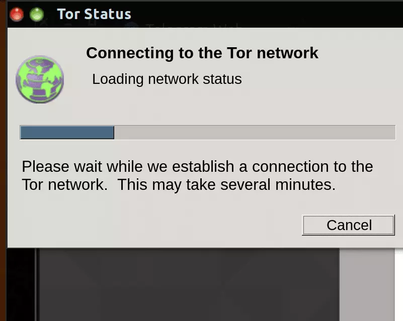 Tor Browser Connecting to Tor Network
