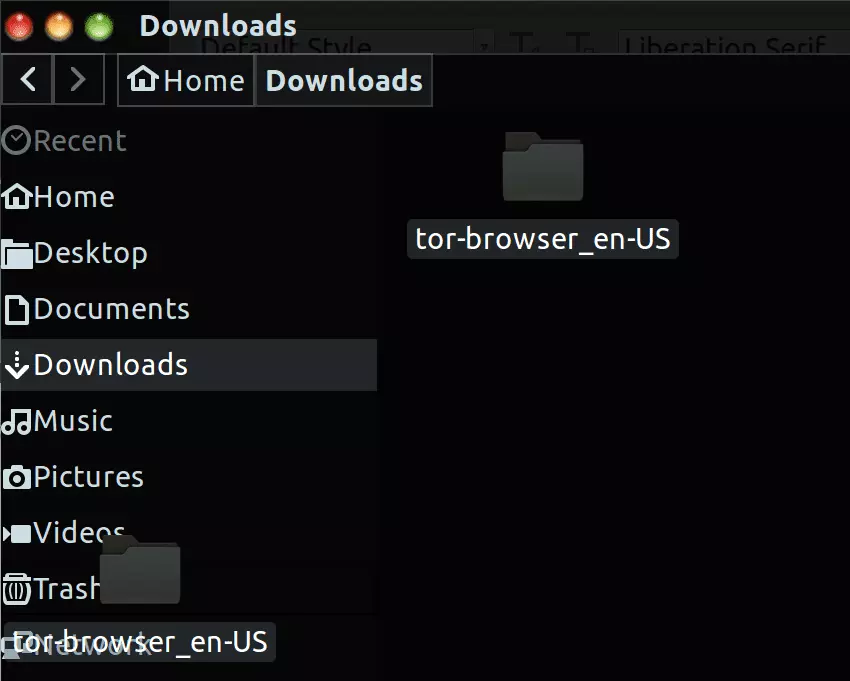 Deleting Tor Browser