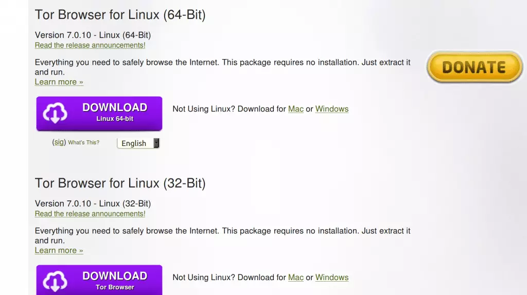 Tor Browser for Linux