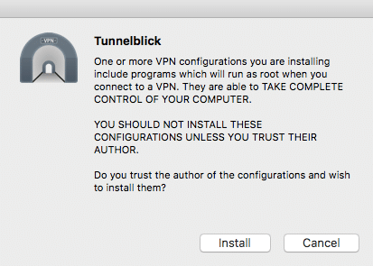 tunnelblick server configuration