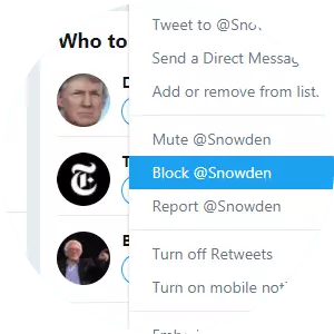 Twitter Block People