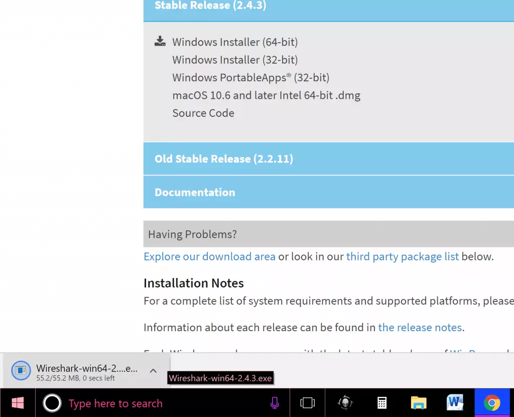 Wireshark Download Wireshark Download