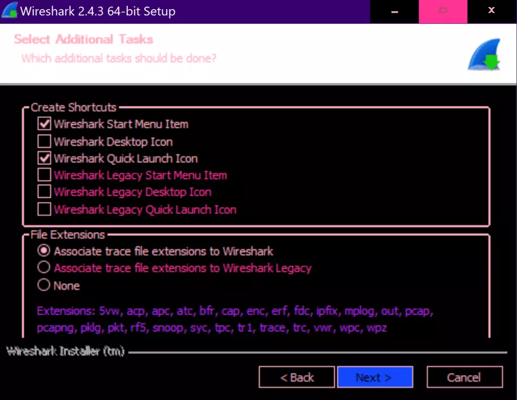 Wireshark shortcuts Wireshark shortcuts