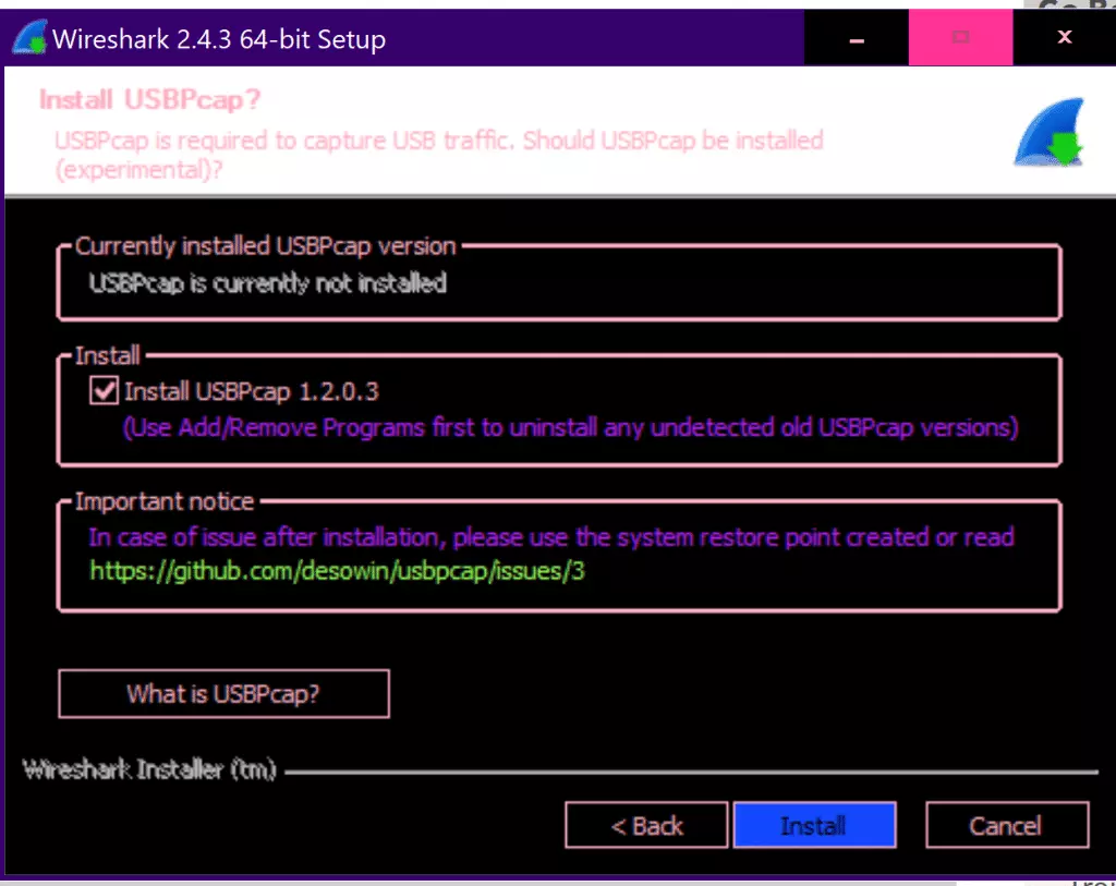 Wireshark install usb Wireshark install usb