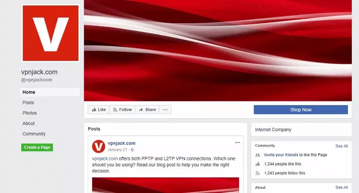 Vpnjack Facebook Vpnjack Facebook