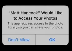 Matt Hancock Pics