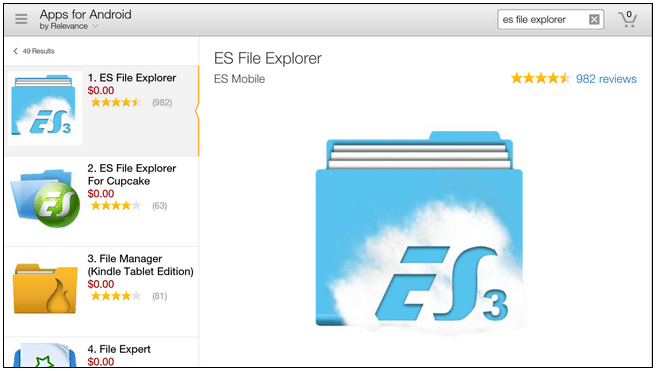 Es File Explorer