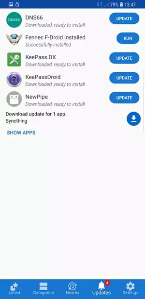 F-Droid App store