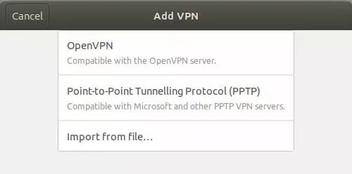 Install a VPN Ubuntu