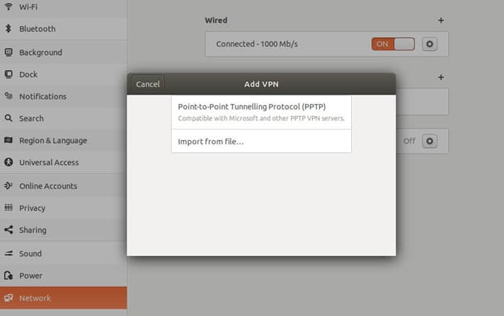 setting up a Ubuntu VPN