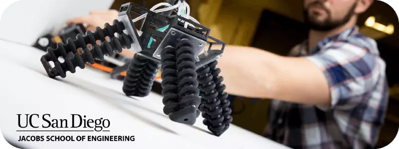 Soft Four Legged Robot