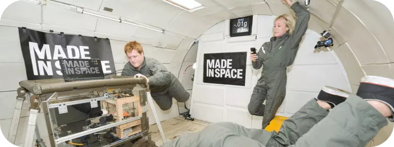 Space 3D Printed
