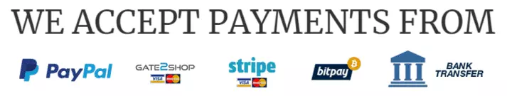 My Private Network payment methods My Private Network payment methods