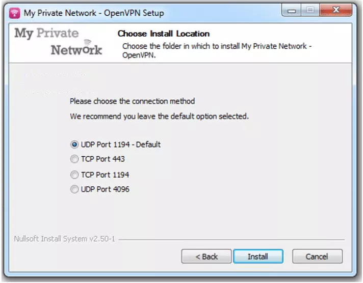 My Private Network Setup My Private Network Setup