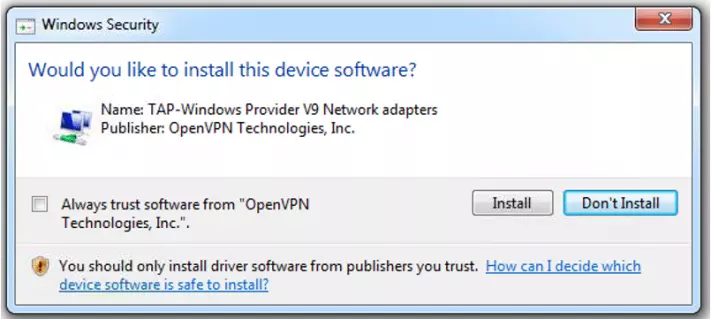 My Private Network installation My Private Network installation