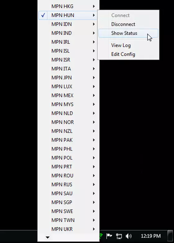 My Private Network Configuration