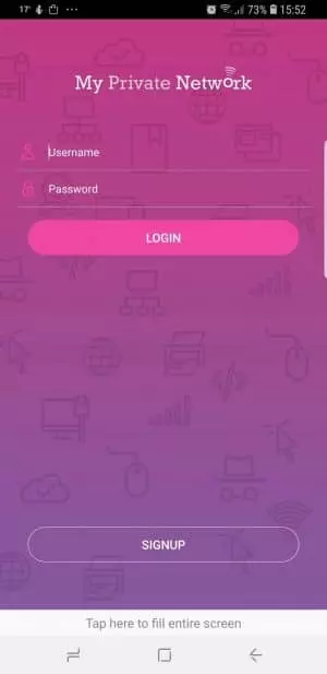 My Private Network Mobile App My Private Network Mobile App