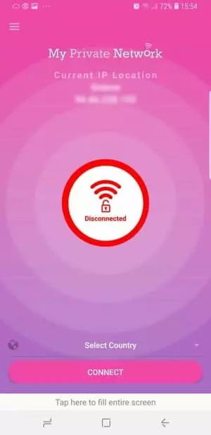 My Private Network Mobile App My Private Network Mobile App