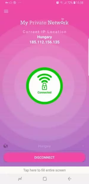 My Private Network iPhone App My Private Network iPhone App