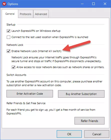 Expressvpn Network Lock