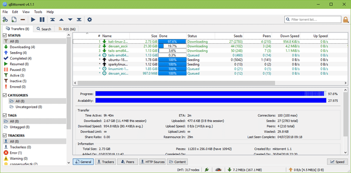 qBittorrent 4.5.4 free