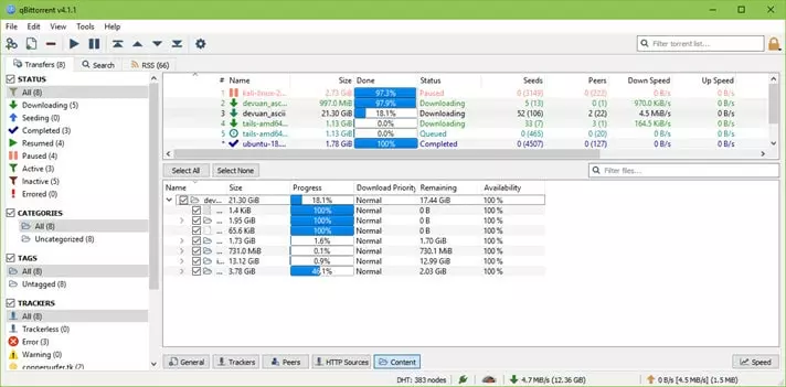 Qbittorrent Windows Content