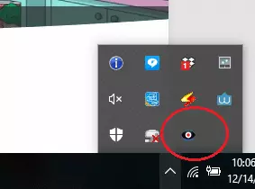 OkayFreedom icon in system tray