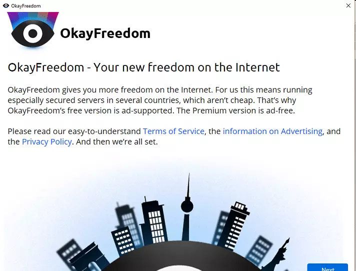 OkayFreedom for Windows