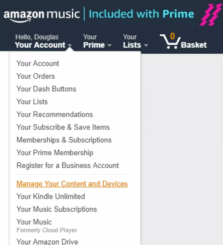 amazon country/region settings