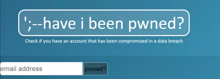 have I been pwned website