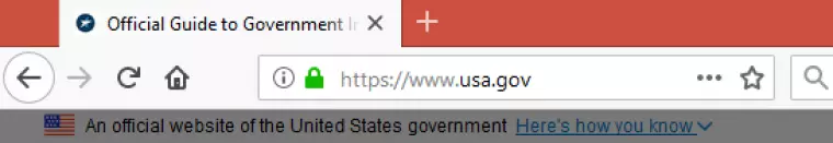 https on URL bar