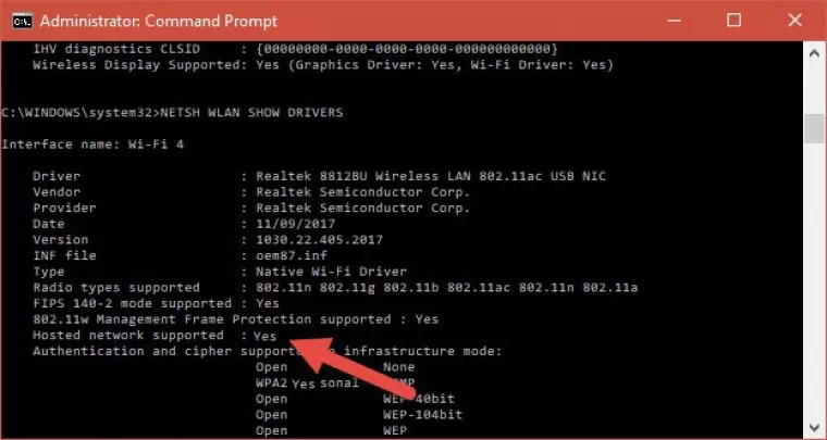 Administrator command prompt