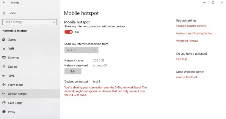 Mobile hotspot